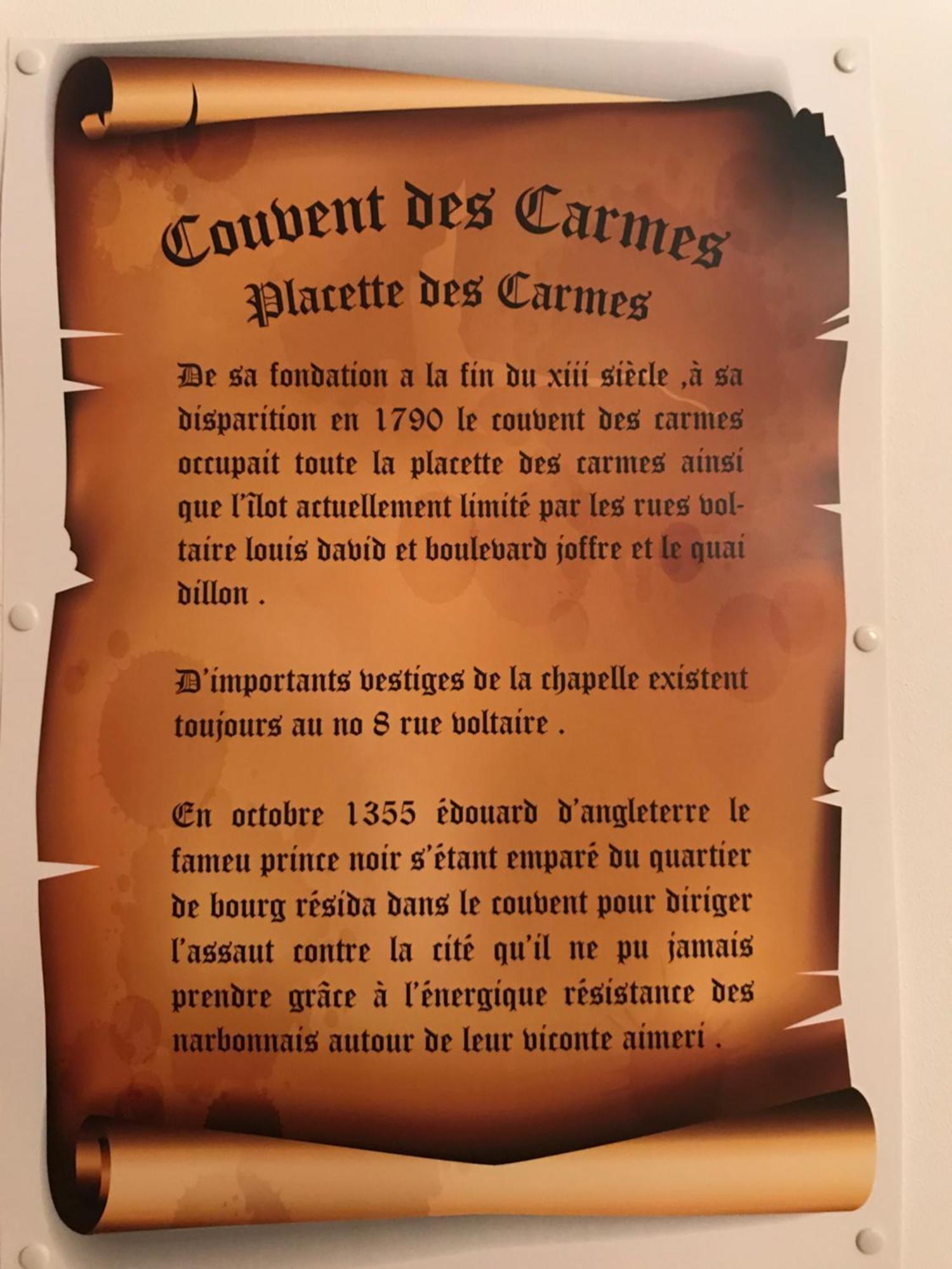 Couvent Des Carmes Hotel Narbonne Kültér fotó